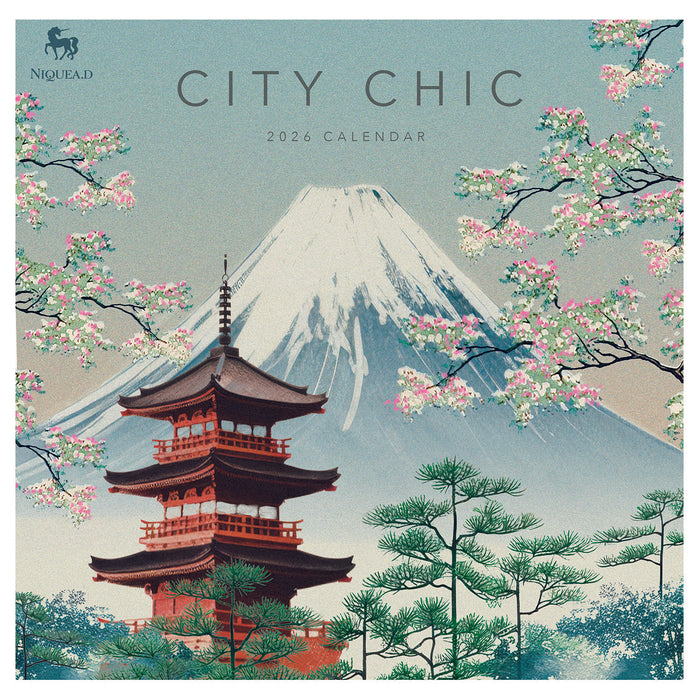 City Chic 2026 Square Wall Calendar