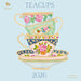 Teacups 2026 Square Wall Calendar