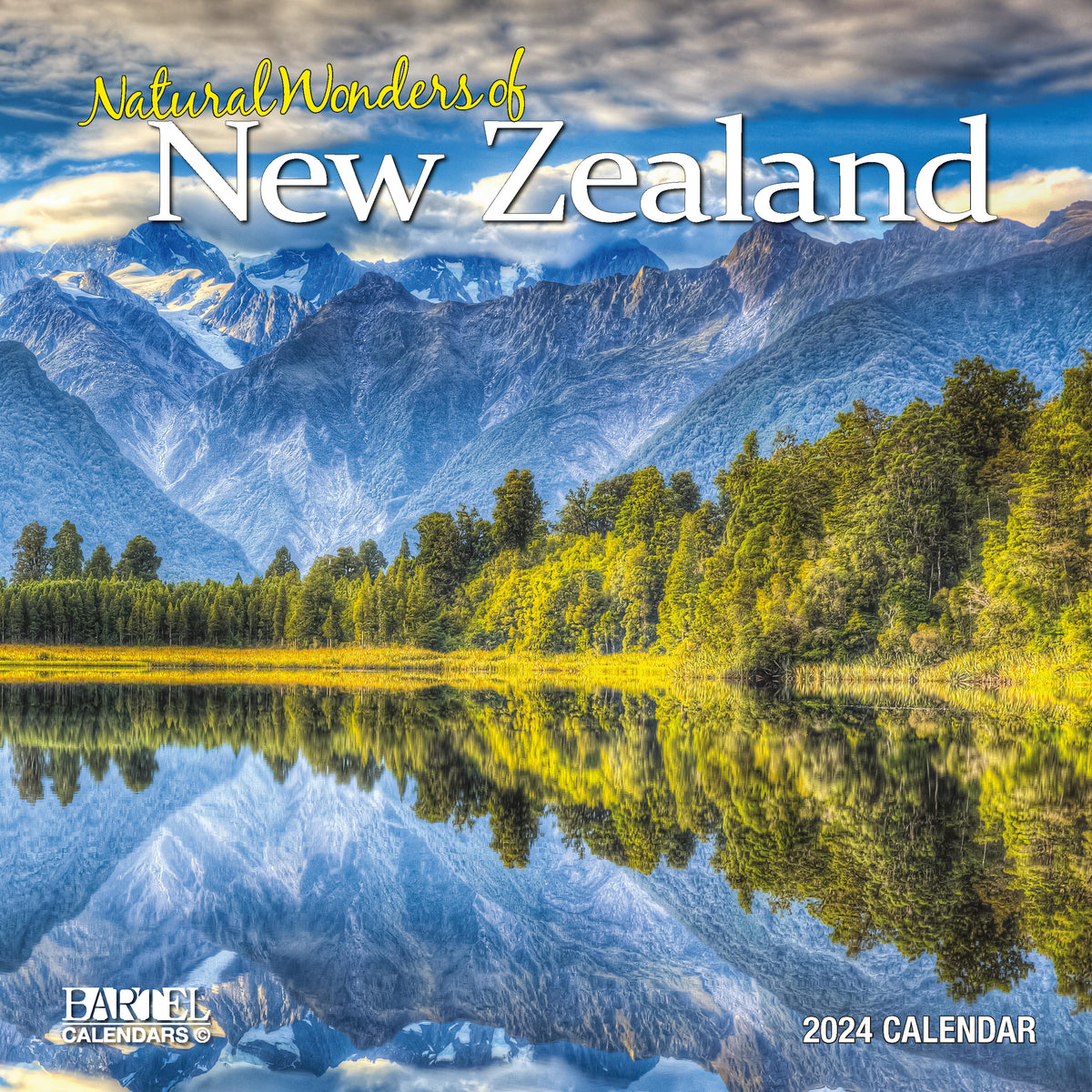 2024 Natural Wonders of New Zealand Wall Calendar — Calendar Club