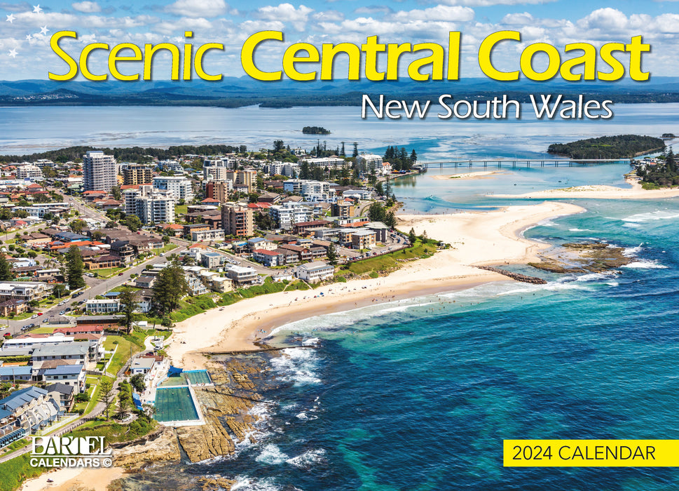 2024 Scenic Central Coast Wall Calendar