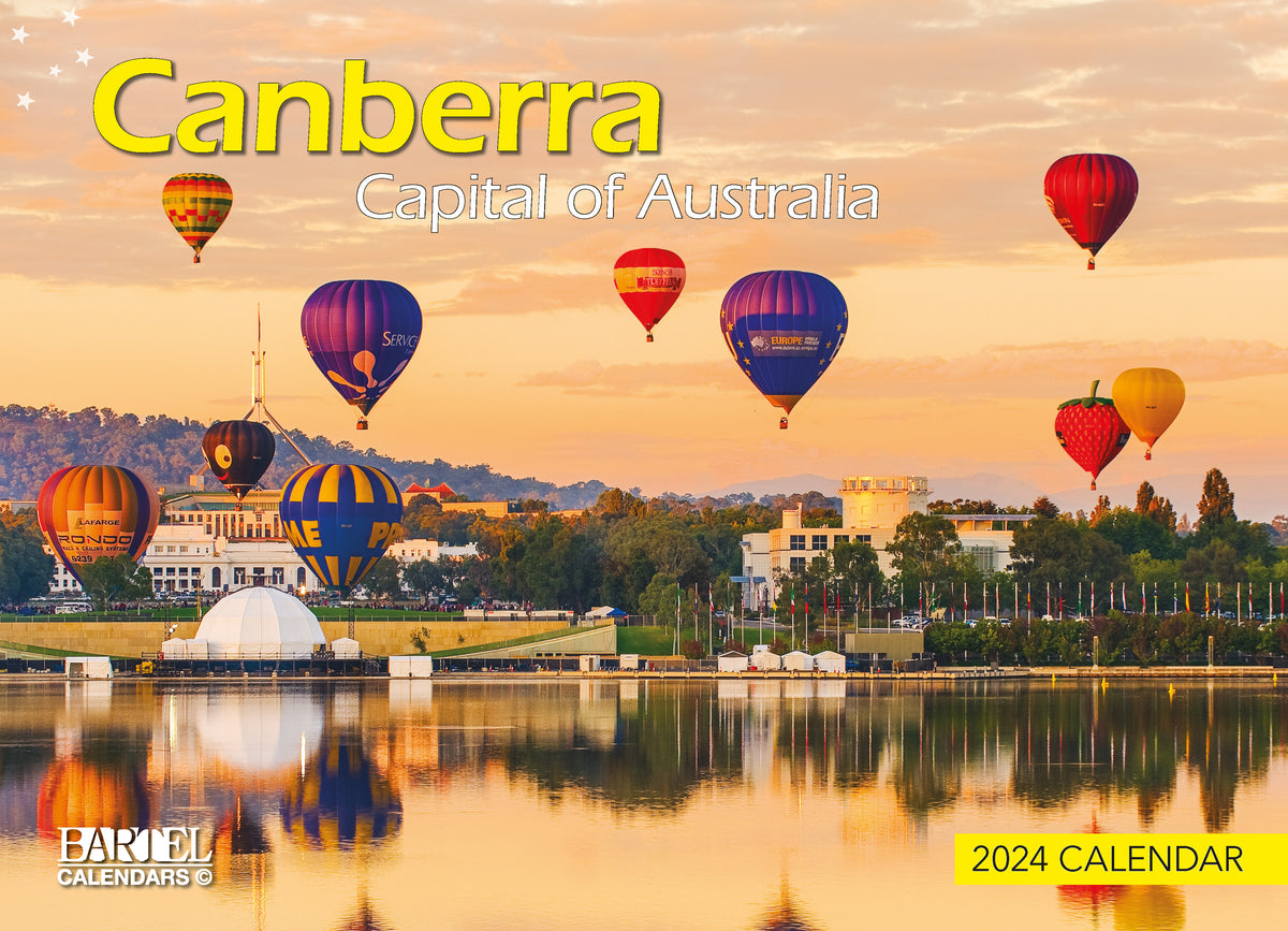 2024 Canberra Wall Calendar — Calendar Club