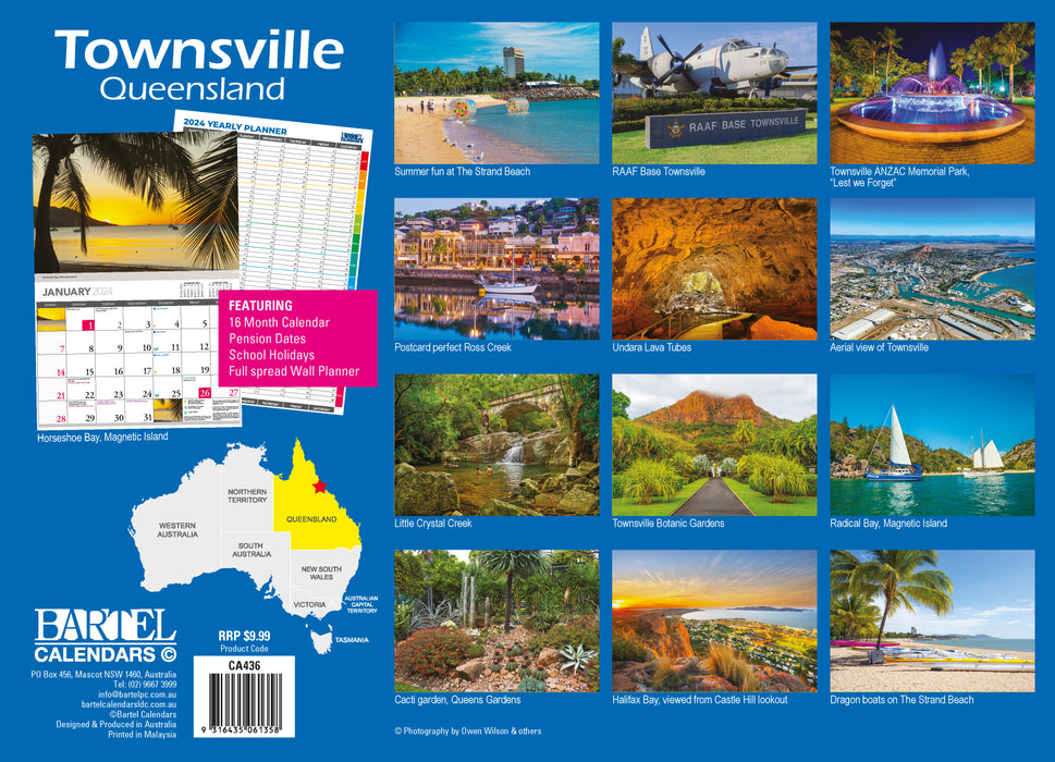 2024 Townsville Wall Calendar