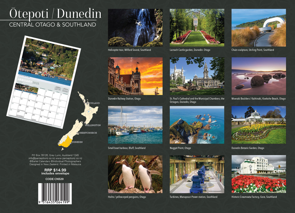 2025 Dunedin Wall Calendar