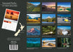 National Parks of New Zealand 2026 A4 Wall Calendar