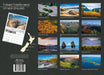 Unique New Zealand Landscapes 2026 A4 Wall Calendar