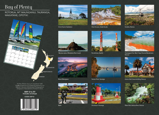 Bay of Plenty 2027 Wall Calendar