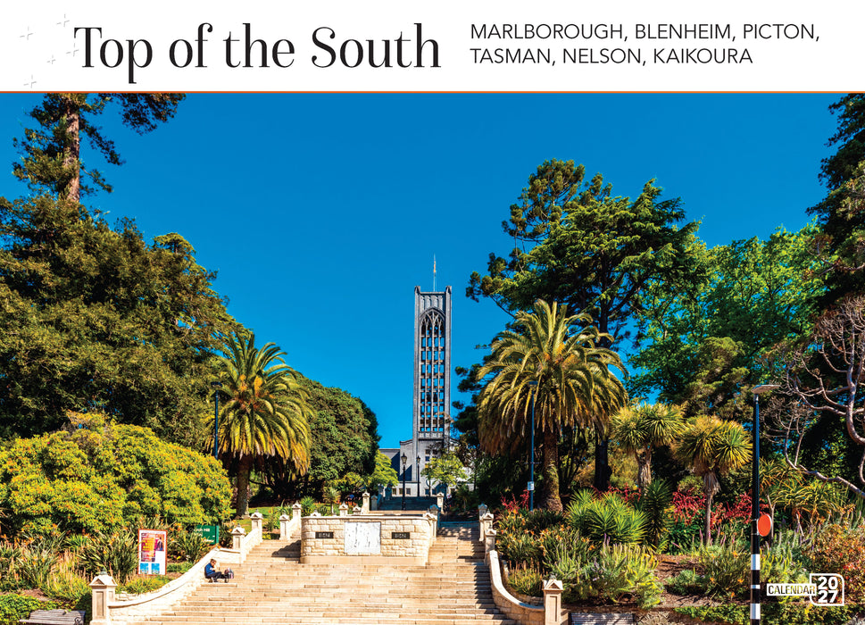 Top of the South Nelson 2027 Wall Calendar