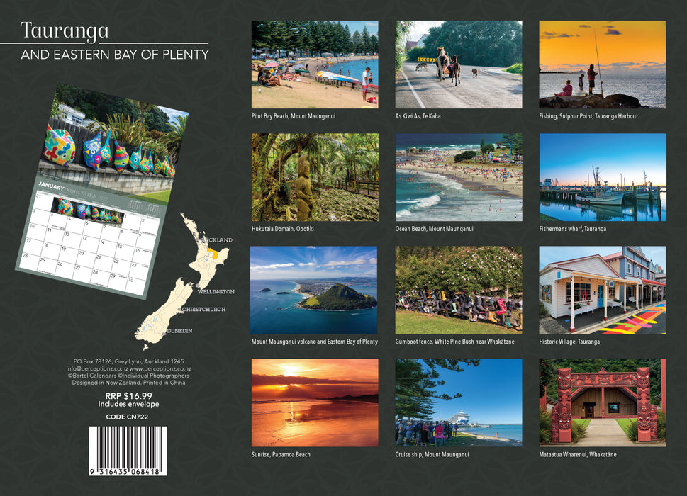 Tauranga East Bay 2027 Wall Calendar