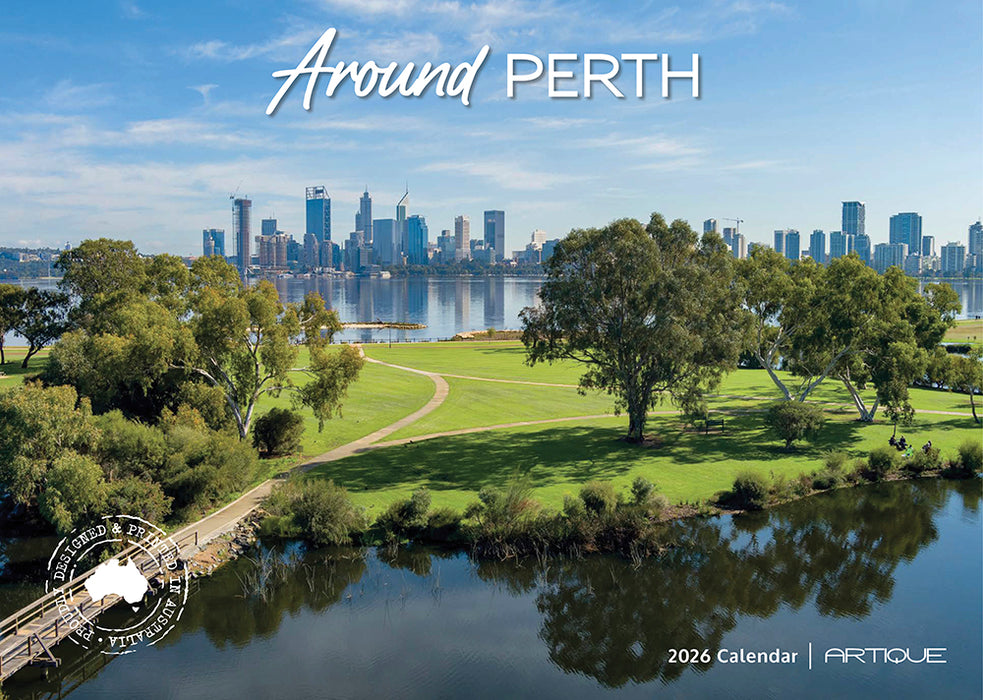 Around Perth 2026 A4 Wall Calendar