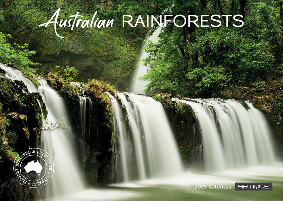 2025 Australian Rainforests Wall Calendar
