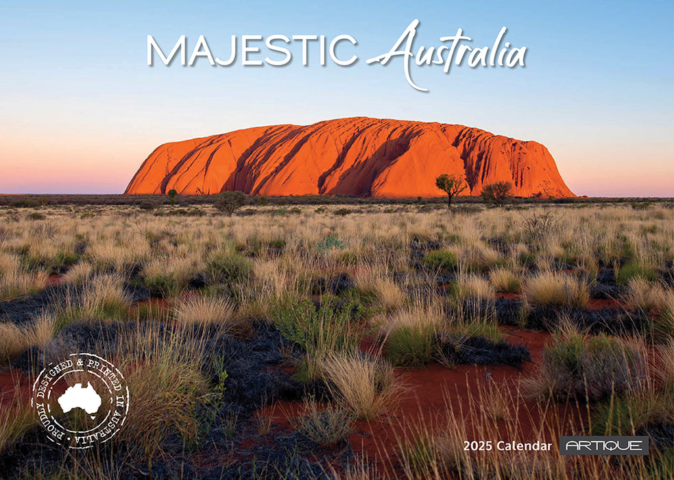 2025 Majestic Australia Wall Calendar