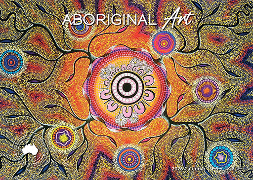 Aboriginal Art 2026 A4 Wall Calendar