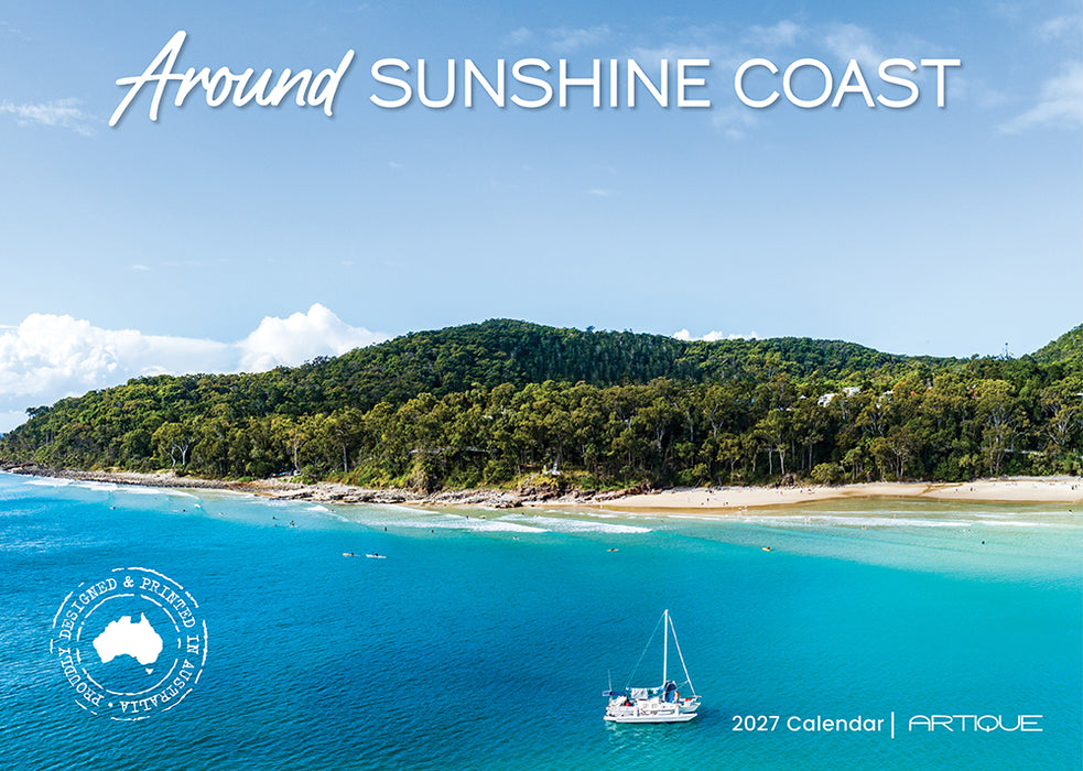 Around Sunshine Coast 2027 Wall Calendar