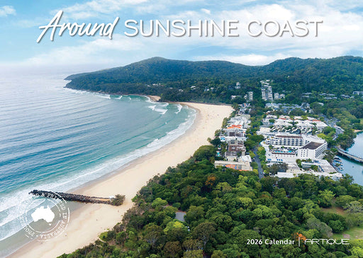Around Sunshine Coast 2026 A4 Wall Calendar
