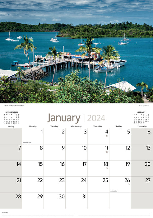 2024 Northern Queensland Wall Calendar