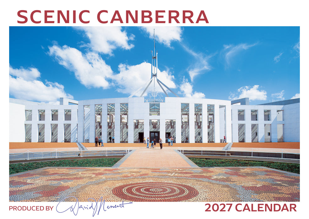 Scenic Canberra 2027 Wall Calendar