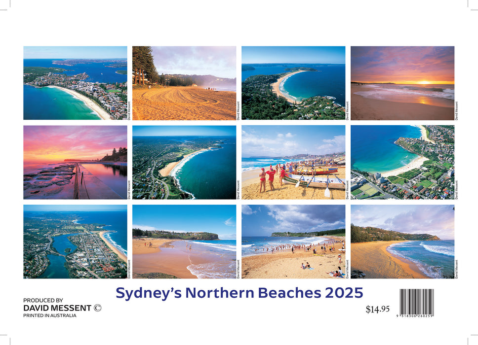 2025 Sydney's Northern Beaches Wall Calendar