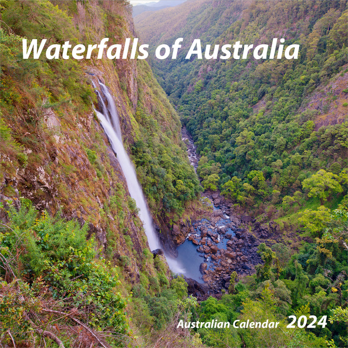 2024 Waterfalls of Australia Wall Calendar