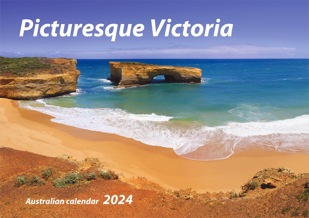 2024 Picturesque Victoria Wall Calendar