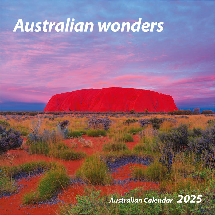 2025 Australian Wonders Wall Calendar