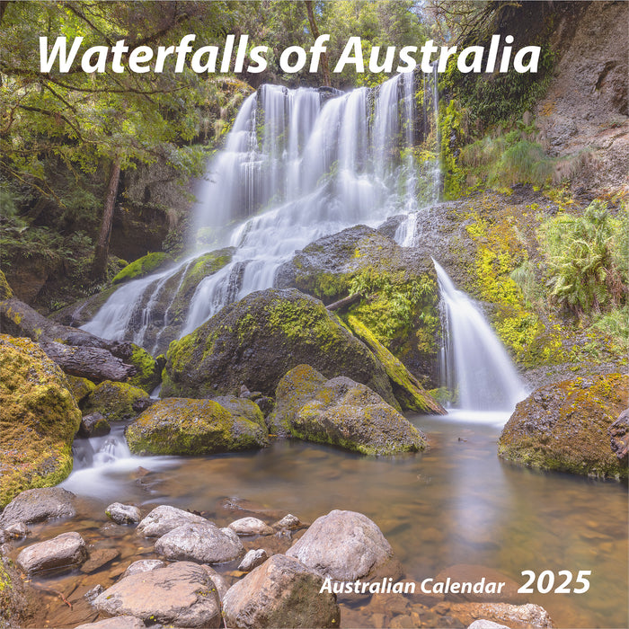 2025 Waterfalls of Australia Wall Calendar