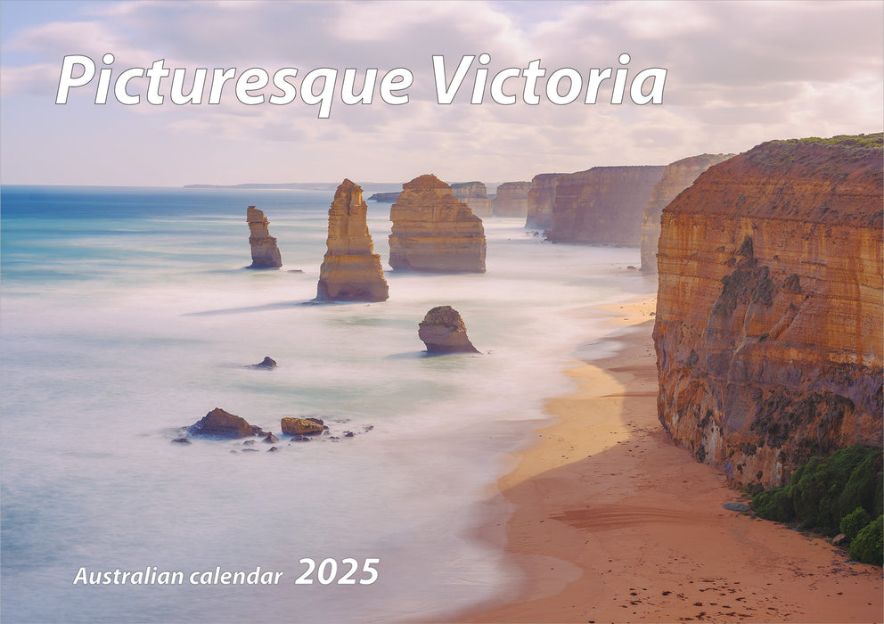 2025 Picturesque Victoria Wall Calendar