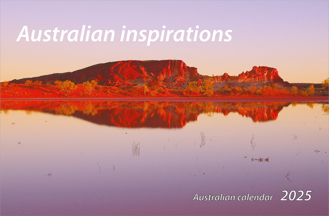2025 Australian Inspirations Desk Easel Calendar
