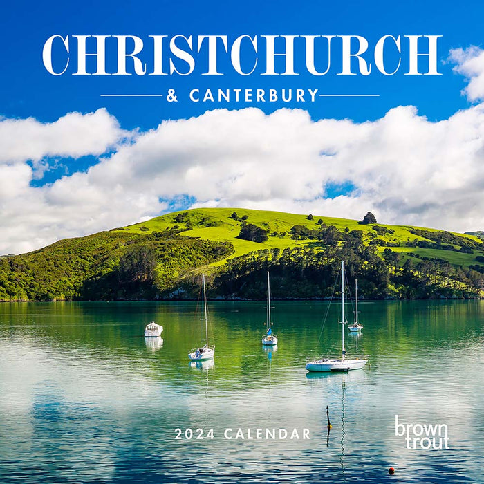 2024 Christchurch & Canterbury Wall Calendar