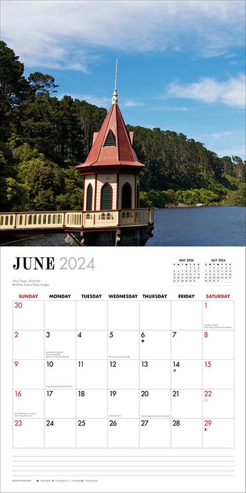 2024 Wellington & Region Wall Calendar
