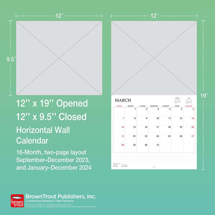 2024 Sydney & New South Wales Wall Calendar