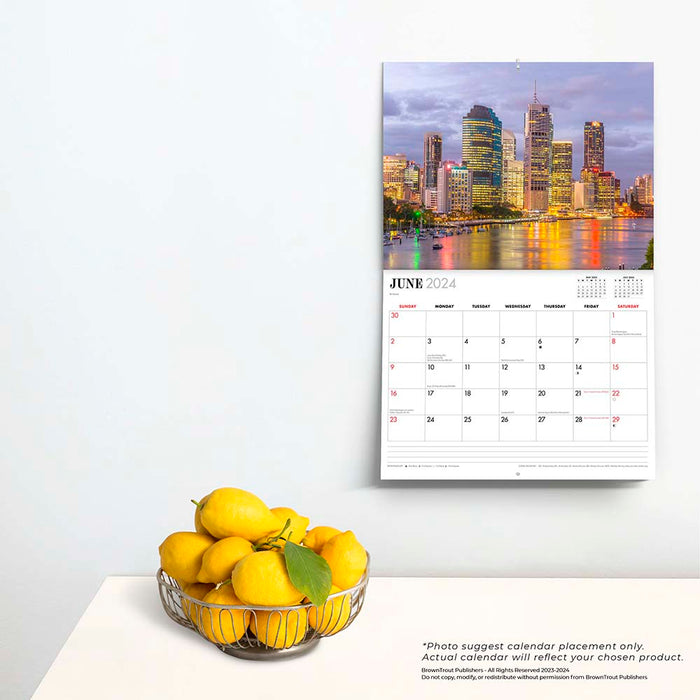 2024 Queensland by Steve Parish Wall Calendar
