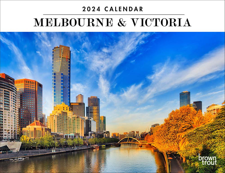 2024 Melbourne & Victoria Wall Calendar