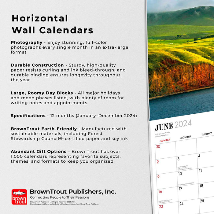 2024 Wild Australia Wall Calendar