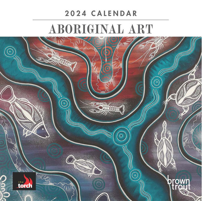 2024 Aboriginal Art Mini Wall Calendar — Calendar Club