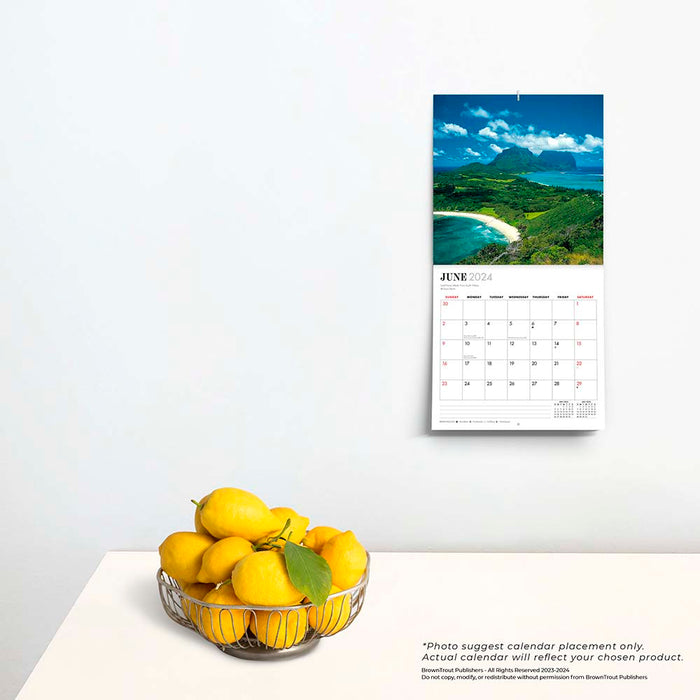 2024 Australian Beaches Mini Wall Calendar