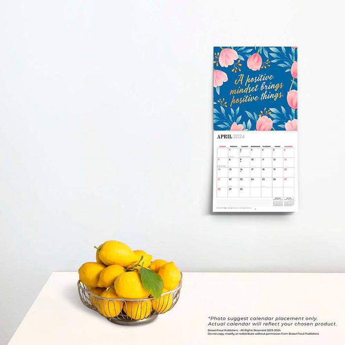 2024 Your Best Year Ever Mini Wall Calendar
