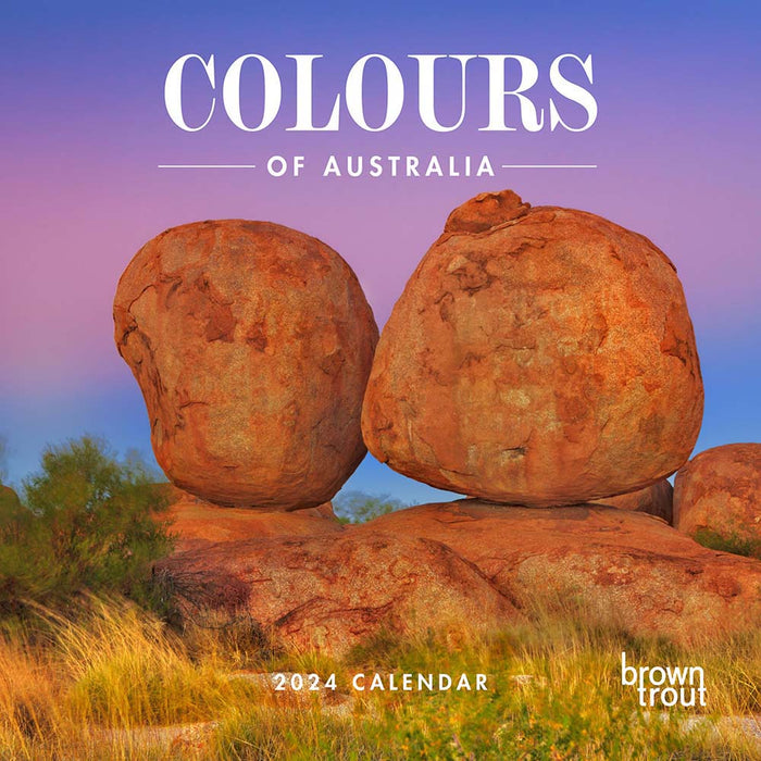 2024 Colours of Australia Wall Calendar
