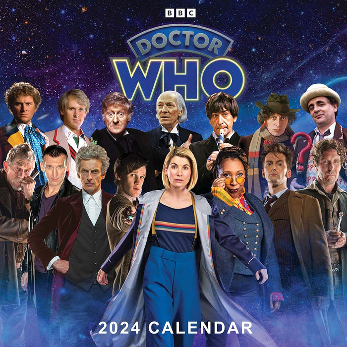 2024 Doctor Who Wall Calendar