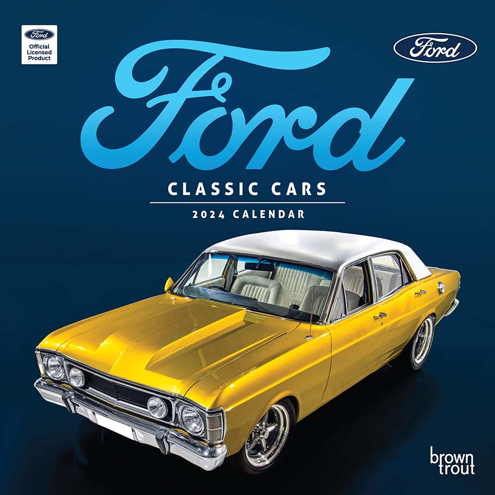 2024 Classic Ford Cars Wall Calendar — Calendar Club