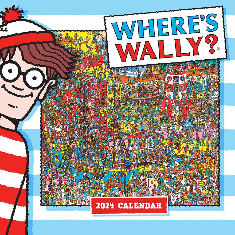 2024 Where’s Wally Wall Calendar — Calendar Club