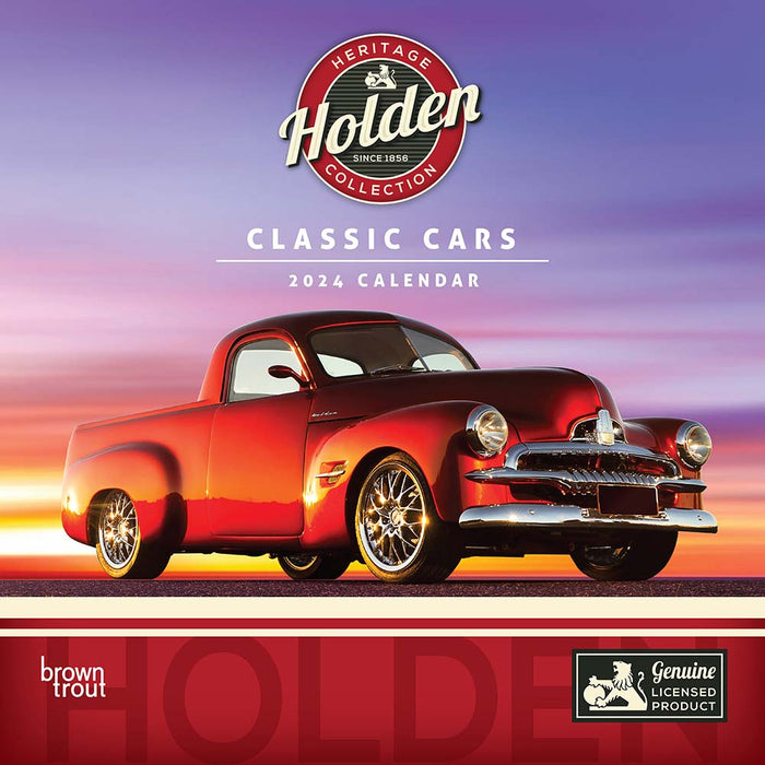 2024 Classic Holden Cars Wall Calendar — Calendar Club