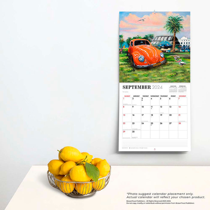 2024 Classic Aussie VW's Wall Calendar