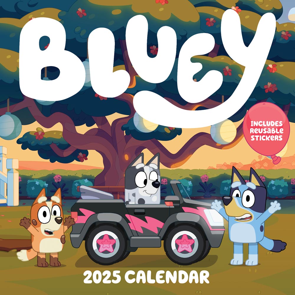 Calendar Club | 2025 Bluey Wall Calendar