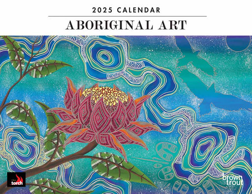 2025 Aboriginal Art Wall Calendar by  Browntrout Publishers Australia from Calendar Club