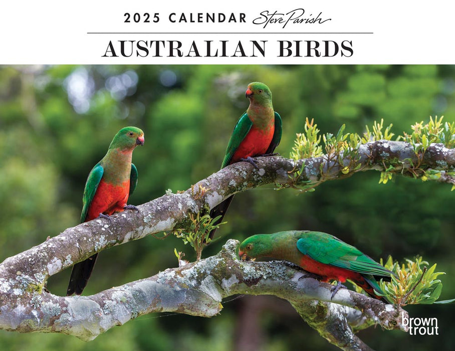 2025 Australian Birds by Steve Parish Wall Calendar