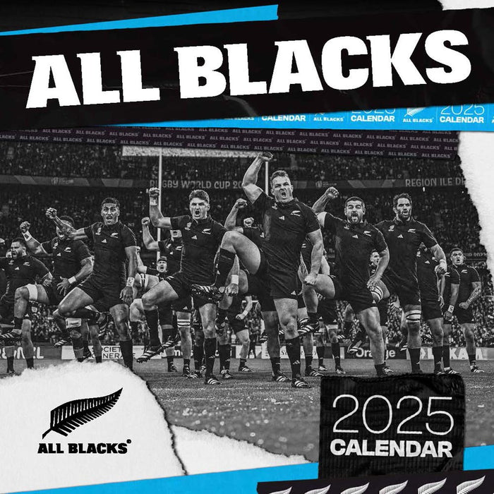 2025 All Blacks Wall Calendar by  Browntrout Publishers Australia from Calendar Club