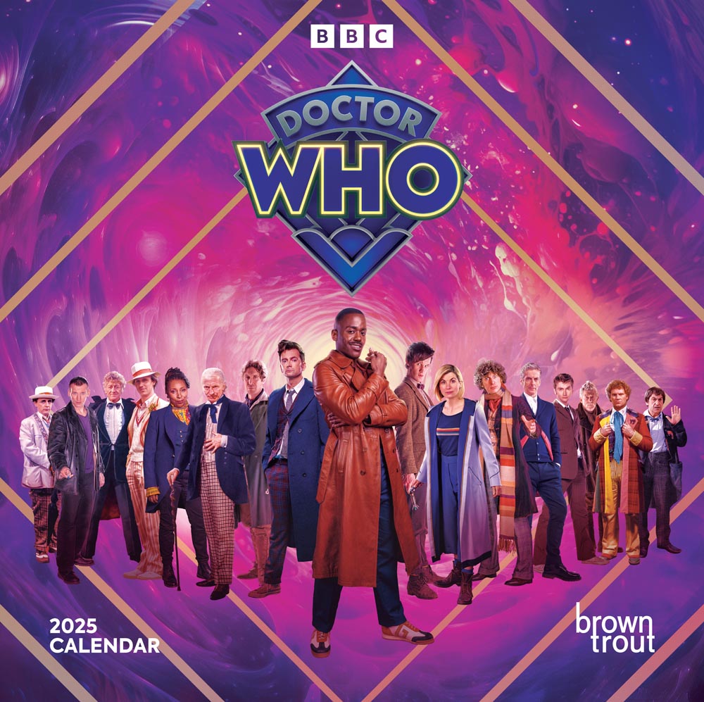 Calendar Club 2025 Doctor Who Wall Calendar