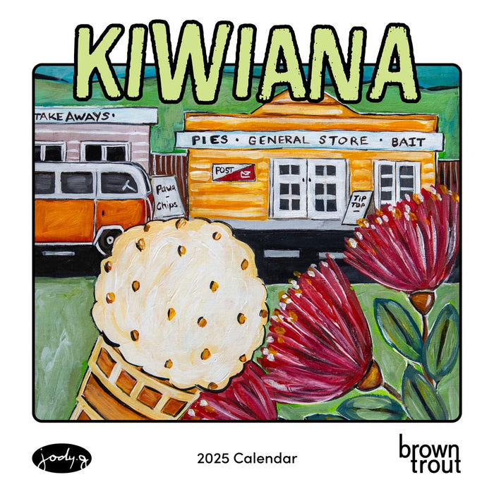 2025 Kiwiana Wall Calendar by  Browntrout Publishers Australia from Calendar Club