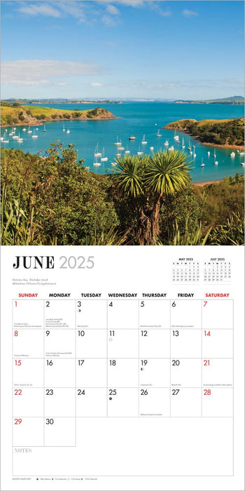 2025 Auckland & Region Wall Calendar by  Browntrout Publishers Australia from Calendar Club