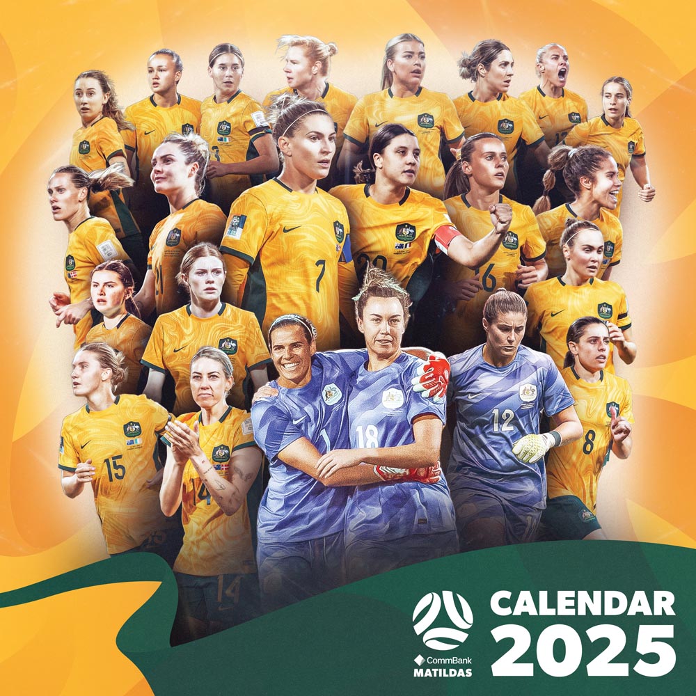 Calendar Club 2025 Matildas Wall Calendar